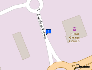 Carte Auto Service Chantonnaysien