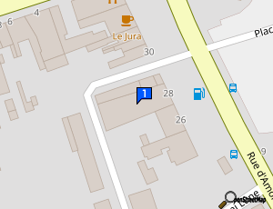 Carte Bletterans Automobiles