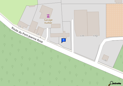 Carte Garage Vuillier
