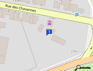 Carte Garage Des Chavannes