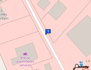 Carte Bresse Automobiles Services