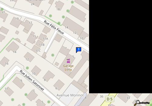 Carte Sarl Loisy Christian
