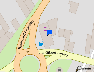 Carte Sarl Mirebeau Automobiles