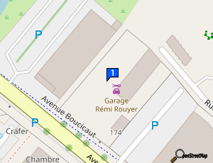 Carte Garage Rouyer Remi