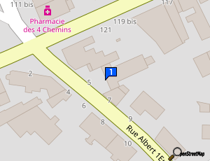 Carte Aux Bains Douches