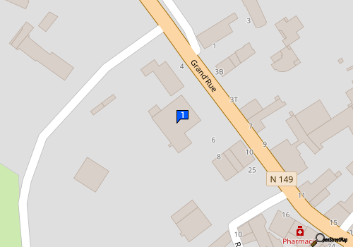Carte Sarl Garage Blanchard
