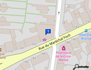 Carte Sarl Garage De La Croix Menee