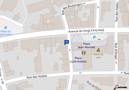 Carte Eurl Garage Daniel Cocandeau