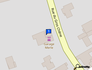 Carte Sarl Garage Merle