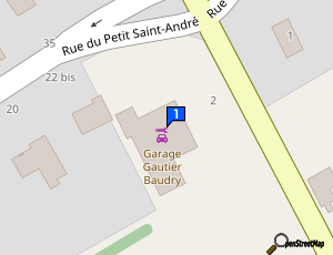 Carte Montreverd Auto