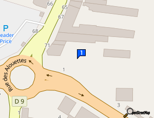 Carte Serge Alcide Naubron