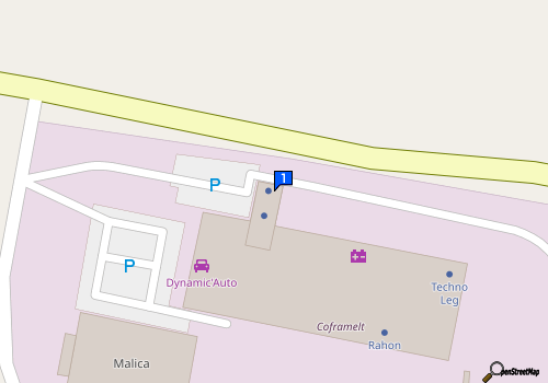 Carte Salins Poids Lourds