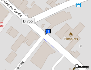 Carte Les Landes Auto