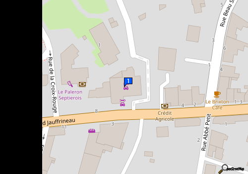 Carte Garage Baudon