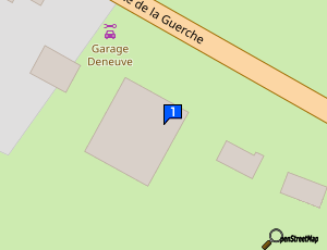 Carte Centre Auto Nerondais Garage Deneuve