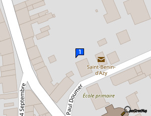 Carte Etablissements Fraise