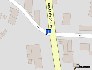 Carte Pagny Automobiles