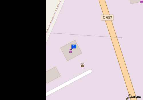 Carte Espace Auto Genest