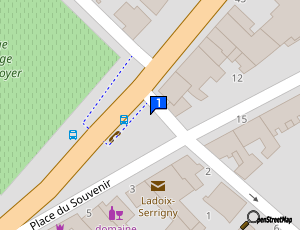 Carte Garage Serrigny