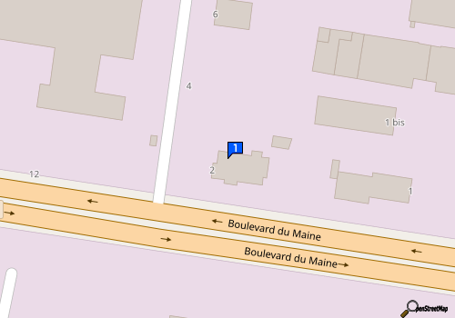 Carte Espace Du Maine