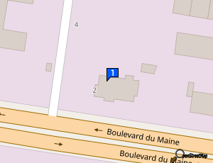 Carte Espace Du Maine