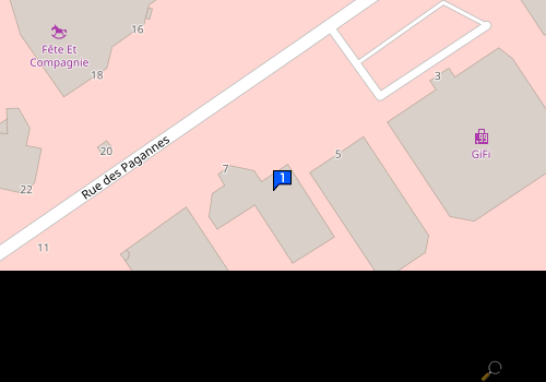 Carte Garage Des Pagannes