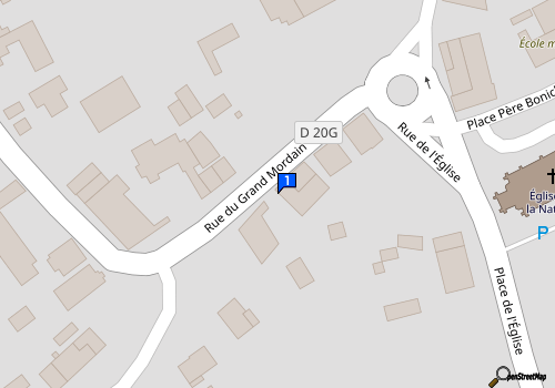 Carte Garage Roger
