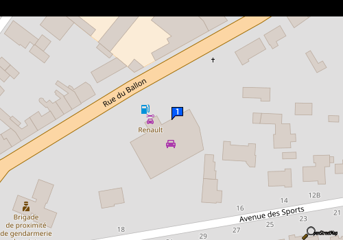 Carte Rg Auto