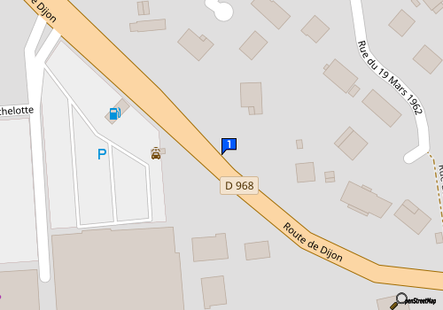 Carte Garage Oudot