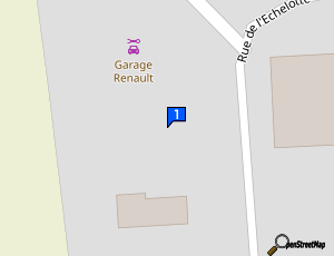 Carte Garage Pinassaud