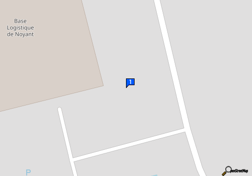 Carte Noyant Automobiles S A R L