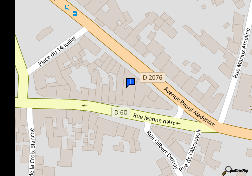 Carte Garage Charles Vii