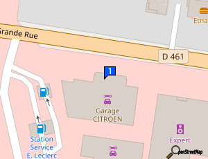 Carte Garage Petot Pascal