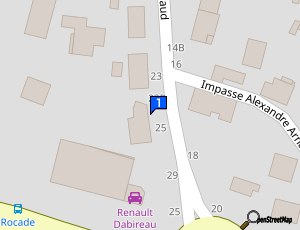 Carte Garage Dabireau