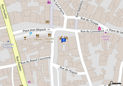 Carte Abc Pneus Doue