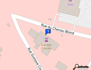 Carte Garage Barthoulot