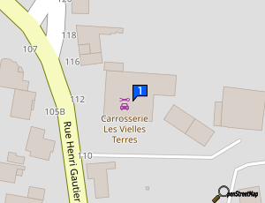 Carte Carrosserie Les Vieilles Terres