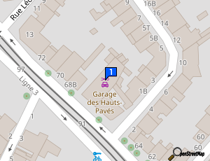 Carte Garage Des Hauts Paves