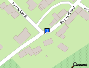 Carte La Rousseliere La Rousseliere