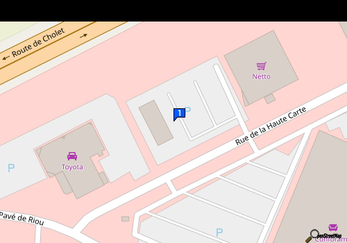 Carte Sarl Ayroles Auto Recuper