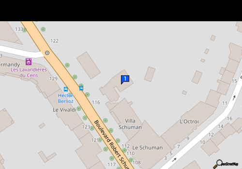 Carte Garage Rennes Longchamp