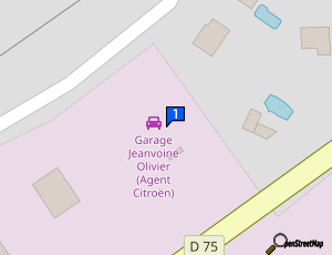 Carte Garage Jeanvoine Olivier