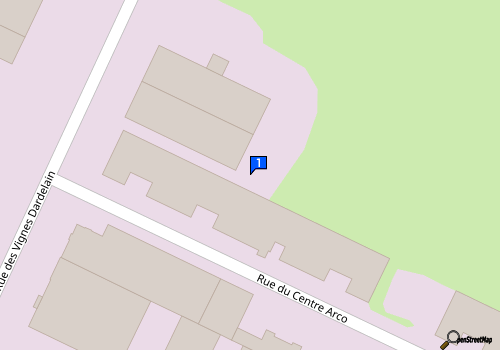 Carte Axe Sud