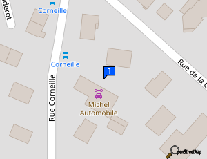 Carte Garage Automobile Bazin Chanussot