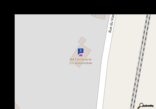 Carte Eurl Crc Automobile