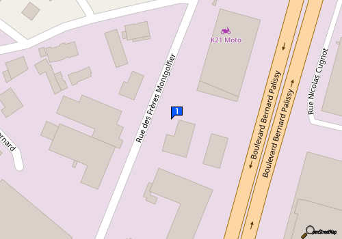 Carte Eurl Fournier Sebastien