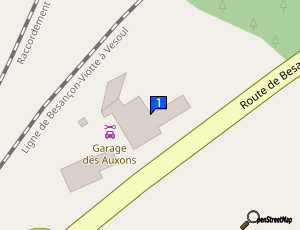 Carte Garage D Auxon