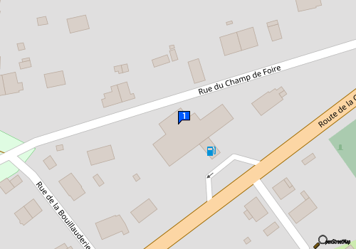 Carte Garage Amichaud