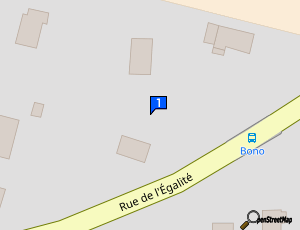 Carte Garage Tillet Fabrice