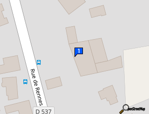 Carte Treillieres Automobiles